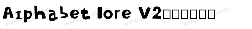 AIphabet lore V2彩色字体转换